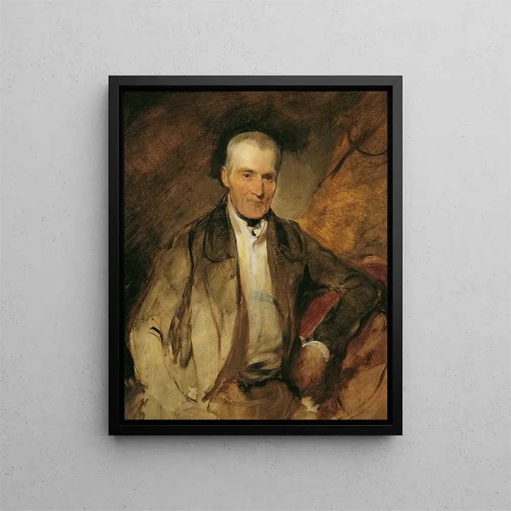 Maalaus Le père du peintre Georg Raab - August von Pettenkofen | Taidetuloste