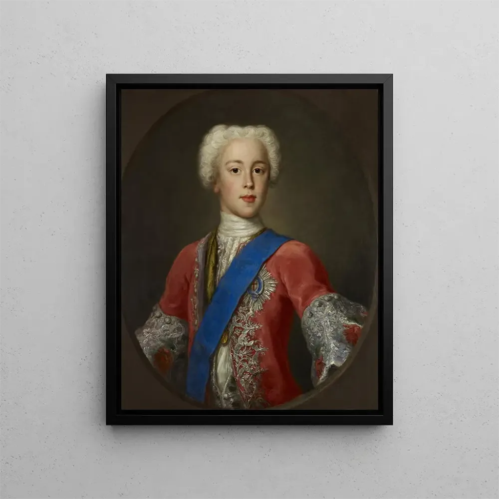 Maalaus Prinssi Charles Édouard Stuart 1720 - Antonio David | Taidetuloste