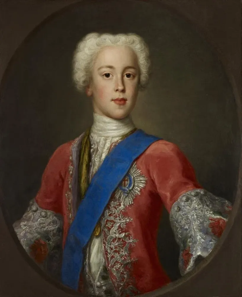 Maalaus Prinssi Charles Édouard Stuart 1720 - Antonio David | Taidetuloste