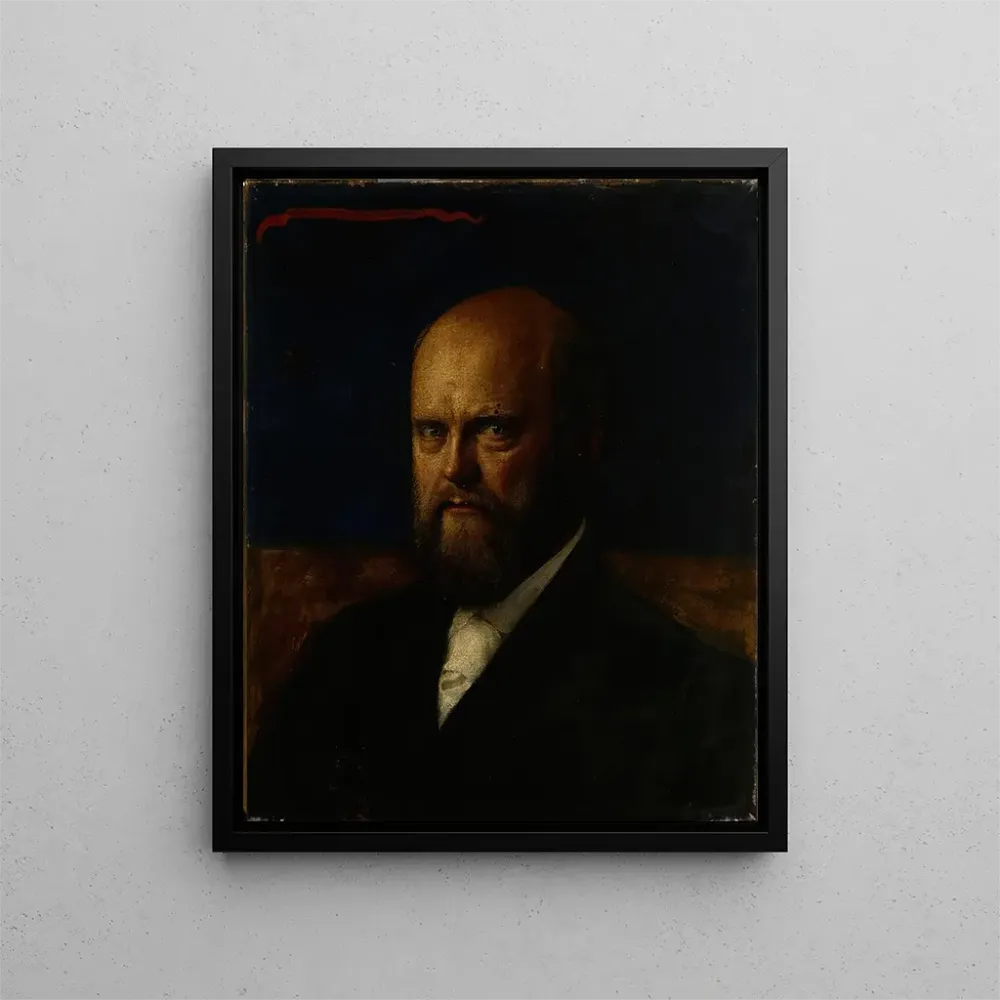 Maalaus Professor E. R. Neoviusin muotokuva - Akseli Gallen-Kallela | Taidetuloste