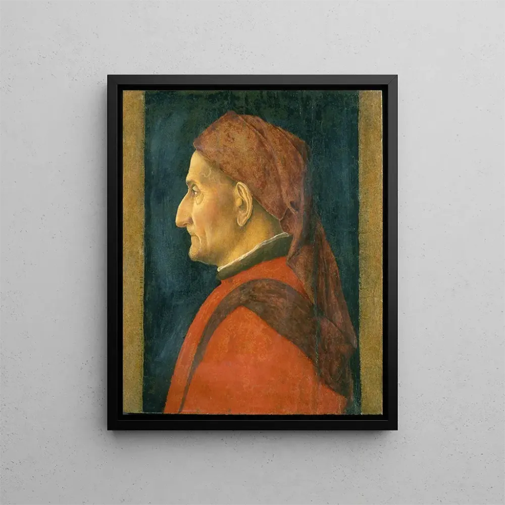 Maalaus Profil d'un homme - Andrea Mantegna | Taidetuloste