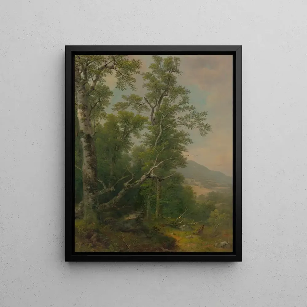 Maalaus Puiden tutkimus - Asher Brown Durand | Taidetuloste