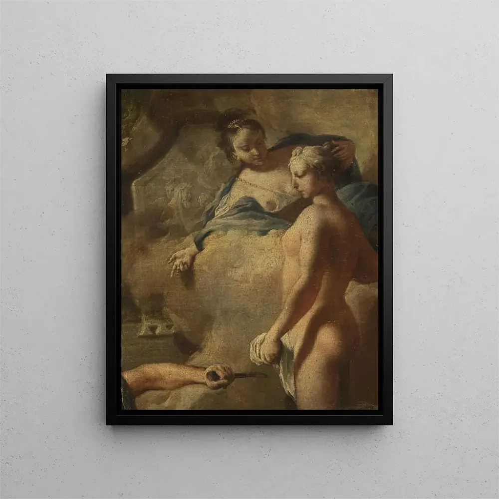 Maalaus Pygmalion - Anonyymi
