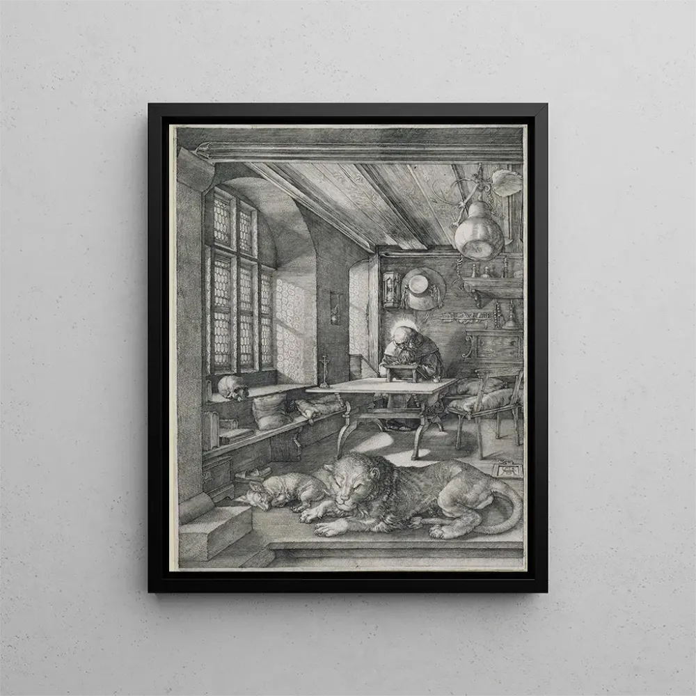 Maalaus Pyhä Hieronymus toimistossaan - Albrecht Dürer | Taidetuloste