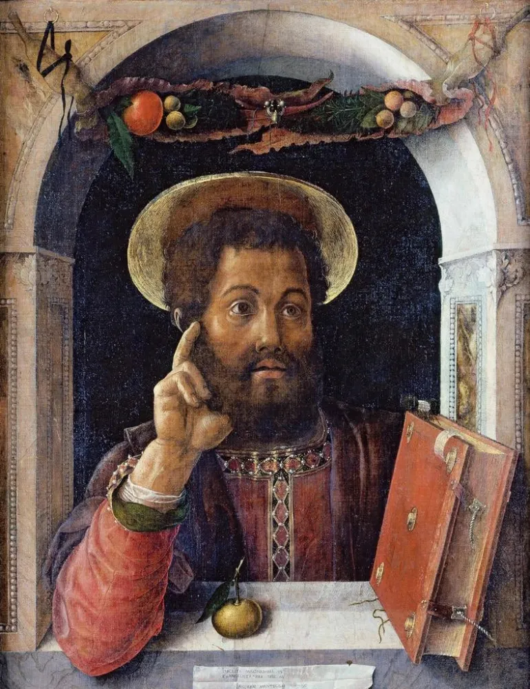 Maalaus Pyhä Marc Evankelista - Andrea Mantegna | Taidetuloste