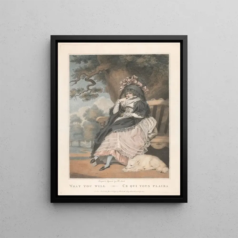 Maalaus Ce qui vous plaira - John Raphael Smith | Taidetuloste