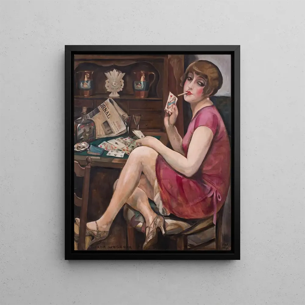 Maalaus Reine des cœurs - Gerda Wegener | Taidetuloste