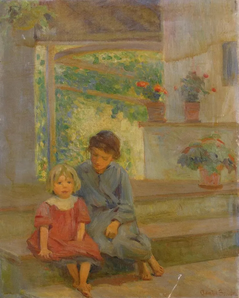 Maalaus Repos - Ada Walter Shulz | Taidetuloste