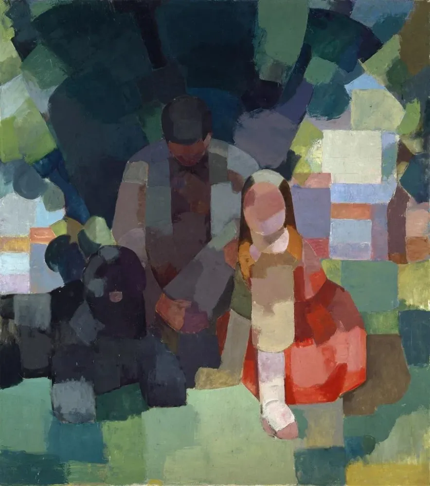 Maalaus Repos en plein air - Albert Müller | Taidetuloste
