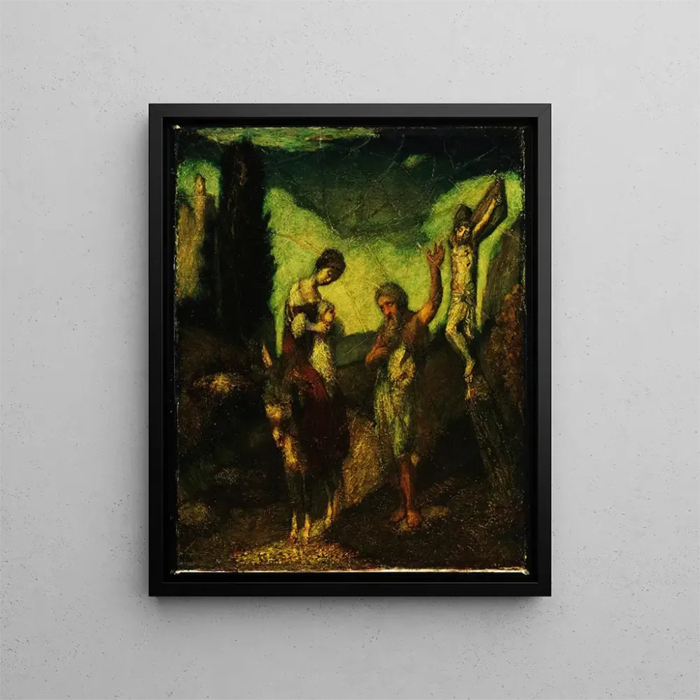 Maalaus Ristin historia - Albert Pinkham Ryder