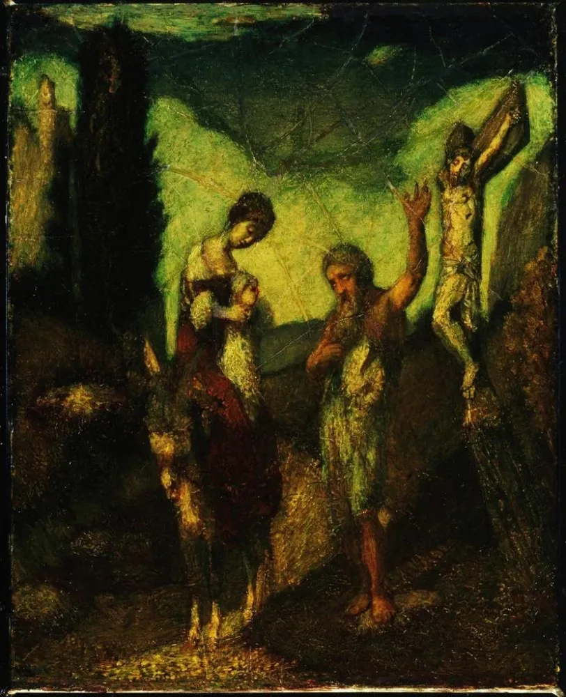 Maalaus Ristin historia - Albert Pinkham Ryder