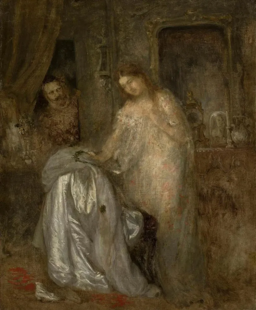 Maalaus Robe de mariée - Aleksander Kotsis | Taidetuloste