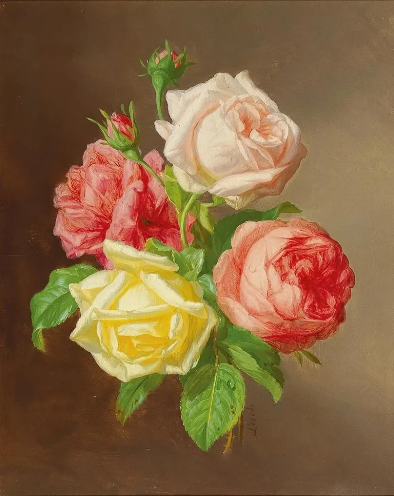 Maalaus Roses - Andreas Lach | Taidetuloste
