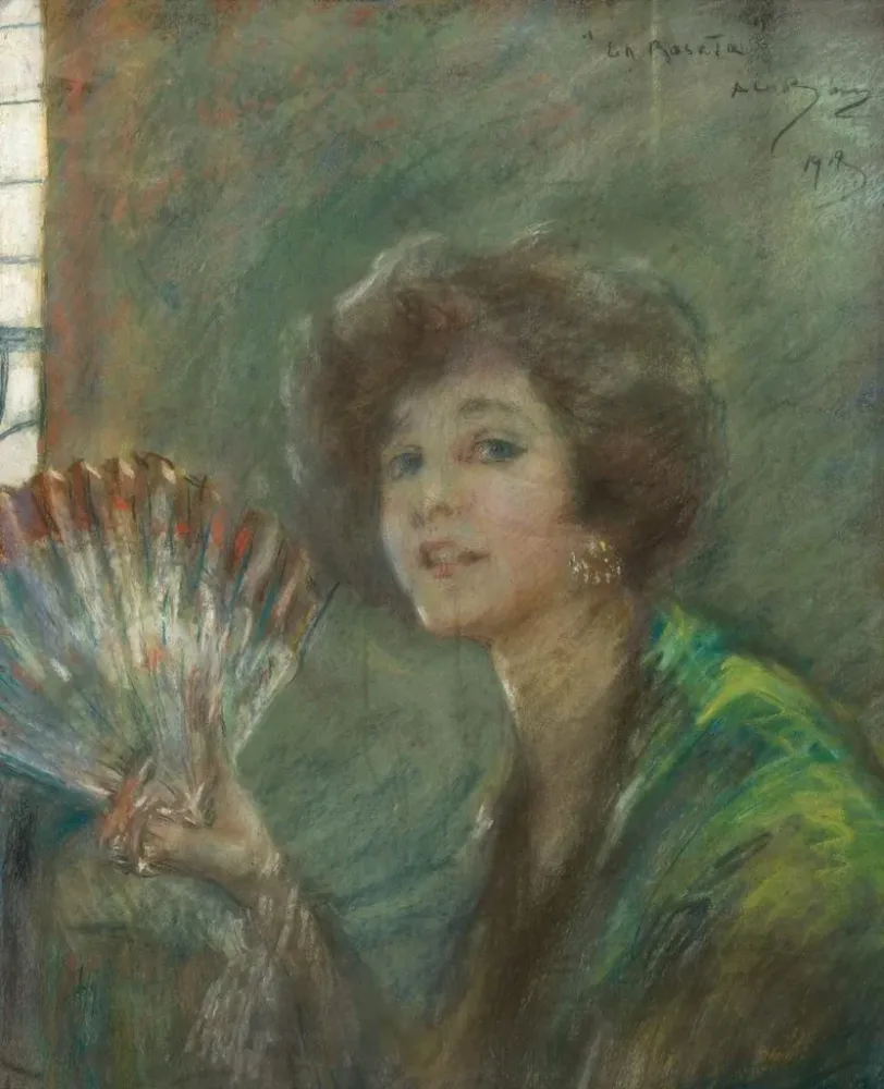 Maalaus La Rosita - Alice Pike Barney | Taidetuloste
