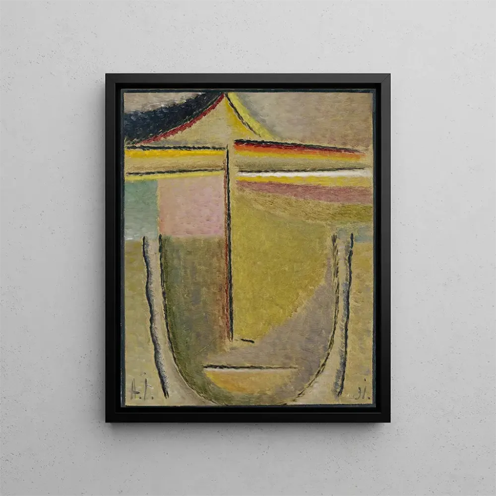 Maalaus Résumé Head Apollo - Alexej von Jawlensky | Taidetuloste