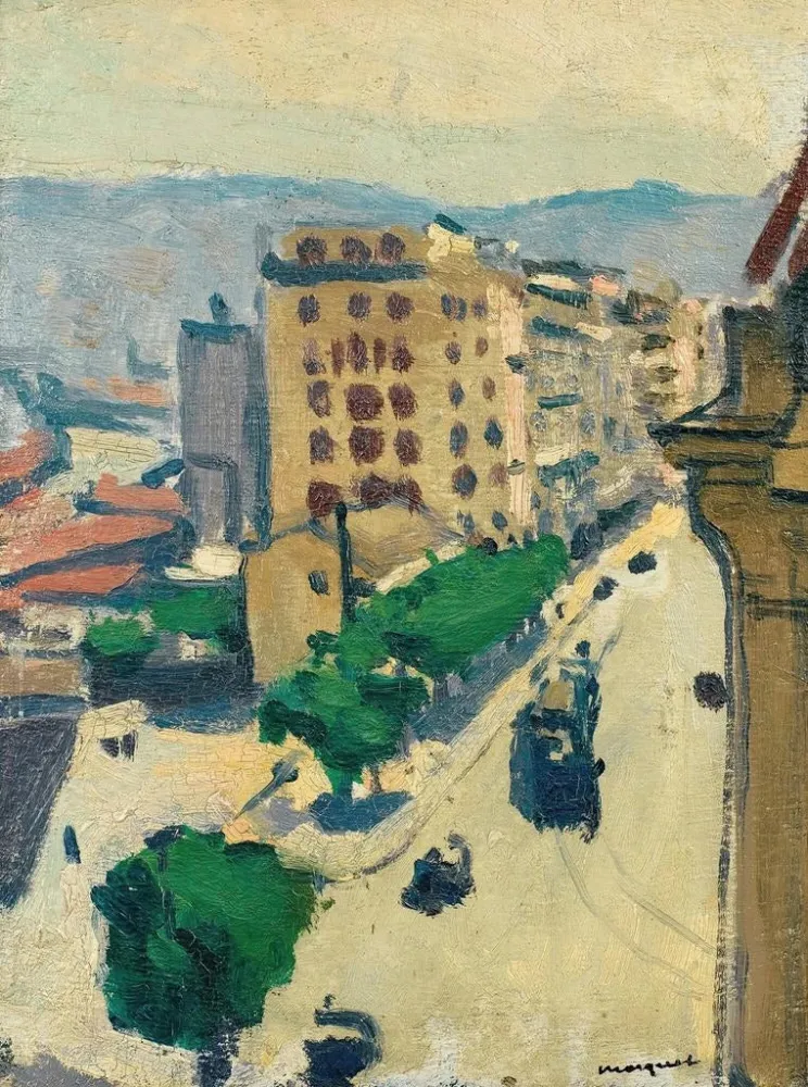 Maalaus Rue d'Alger - Albert Marquet | Taidetuloste