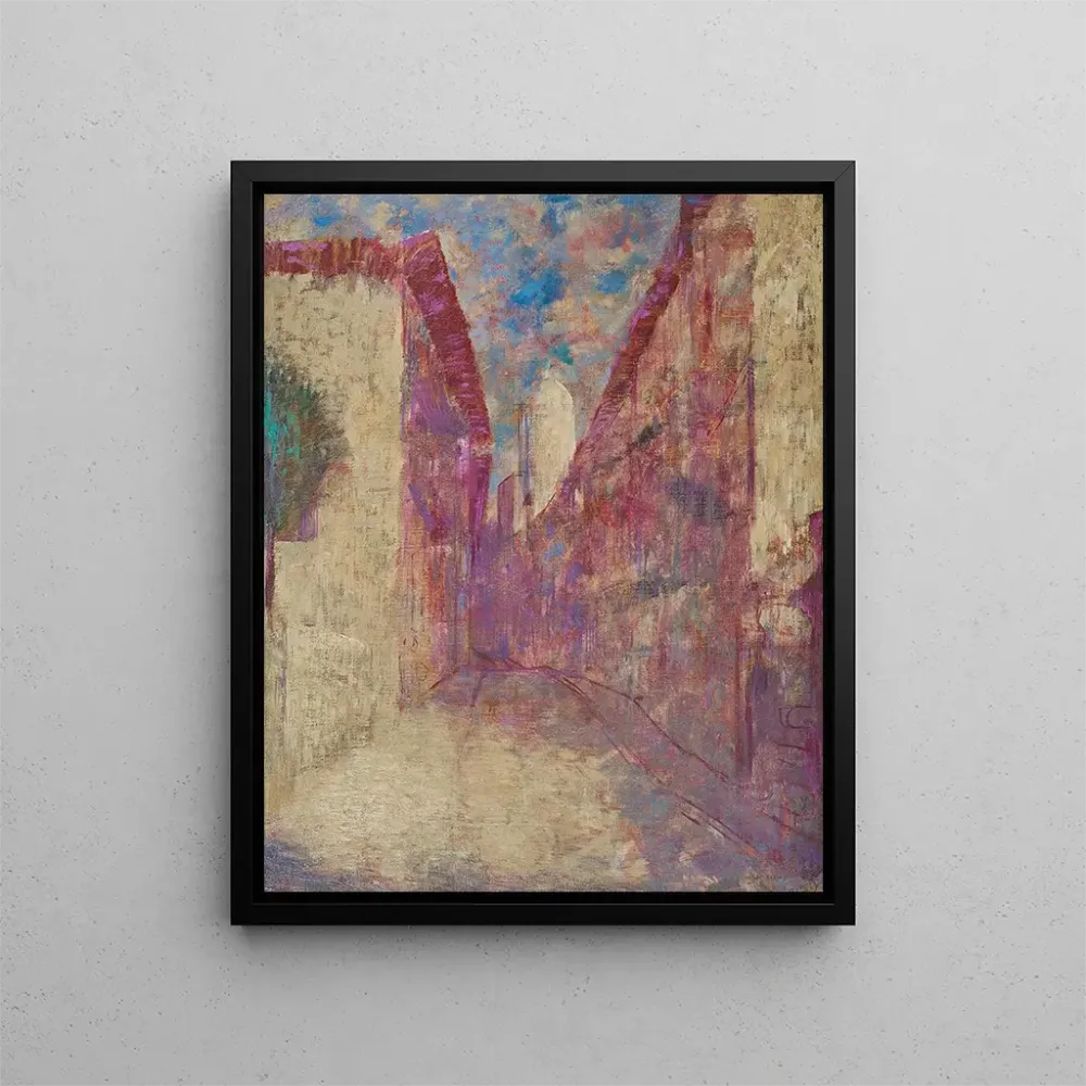 Maalaus Rue Fontarabie - Odilon Redon | Taidetuloste
