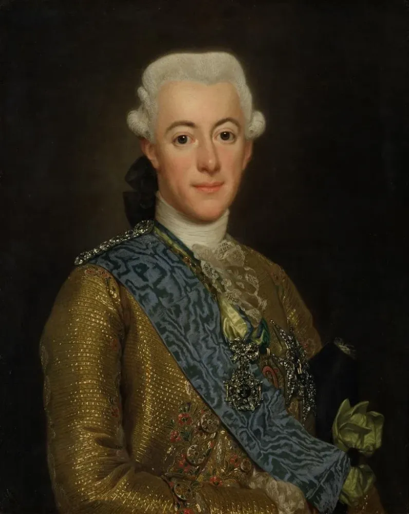 Maalaus Ruotsin kuningas Gustav III - Alexander Roslin | Taidetuloste