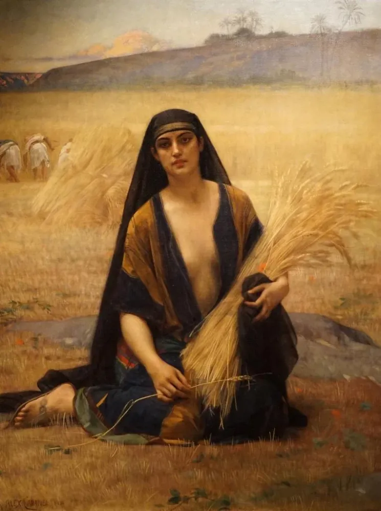 Maalaus Ruth nettoi - Alexandre Cabanel | Taidetuloste