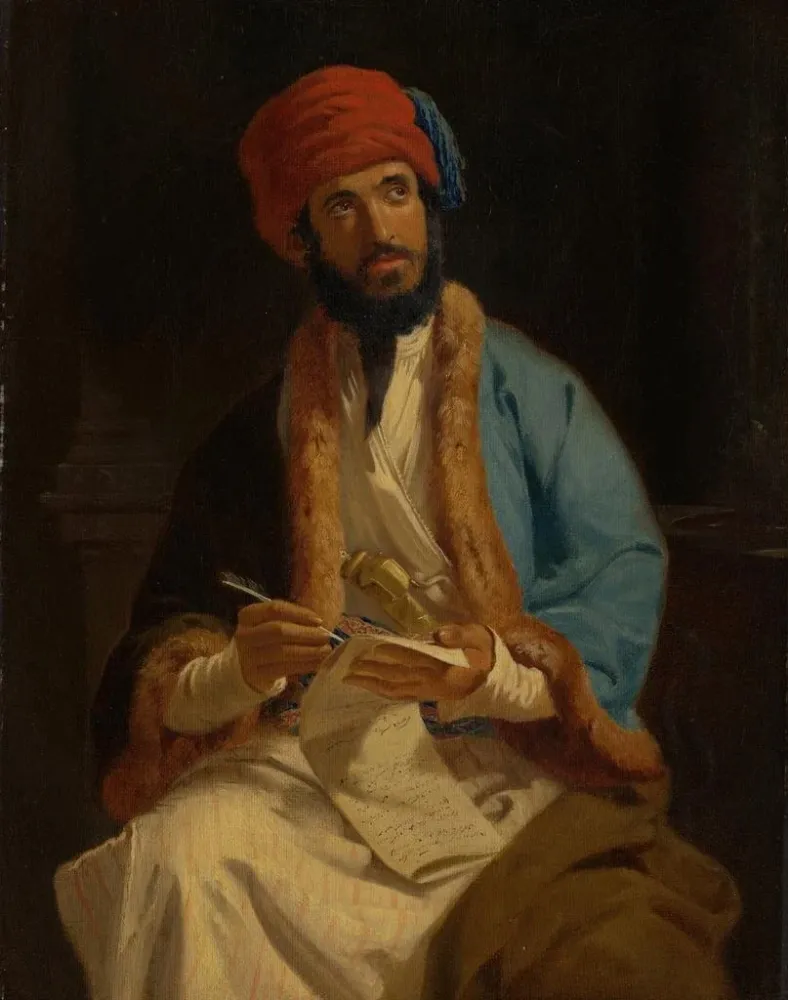 Maalaus Le sage arabe - Anonyme | Taidetuloste