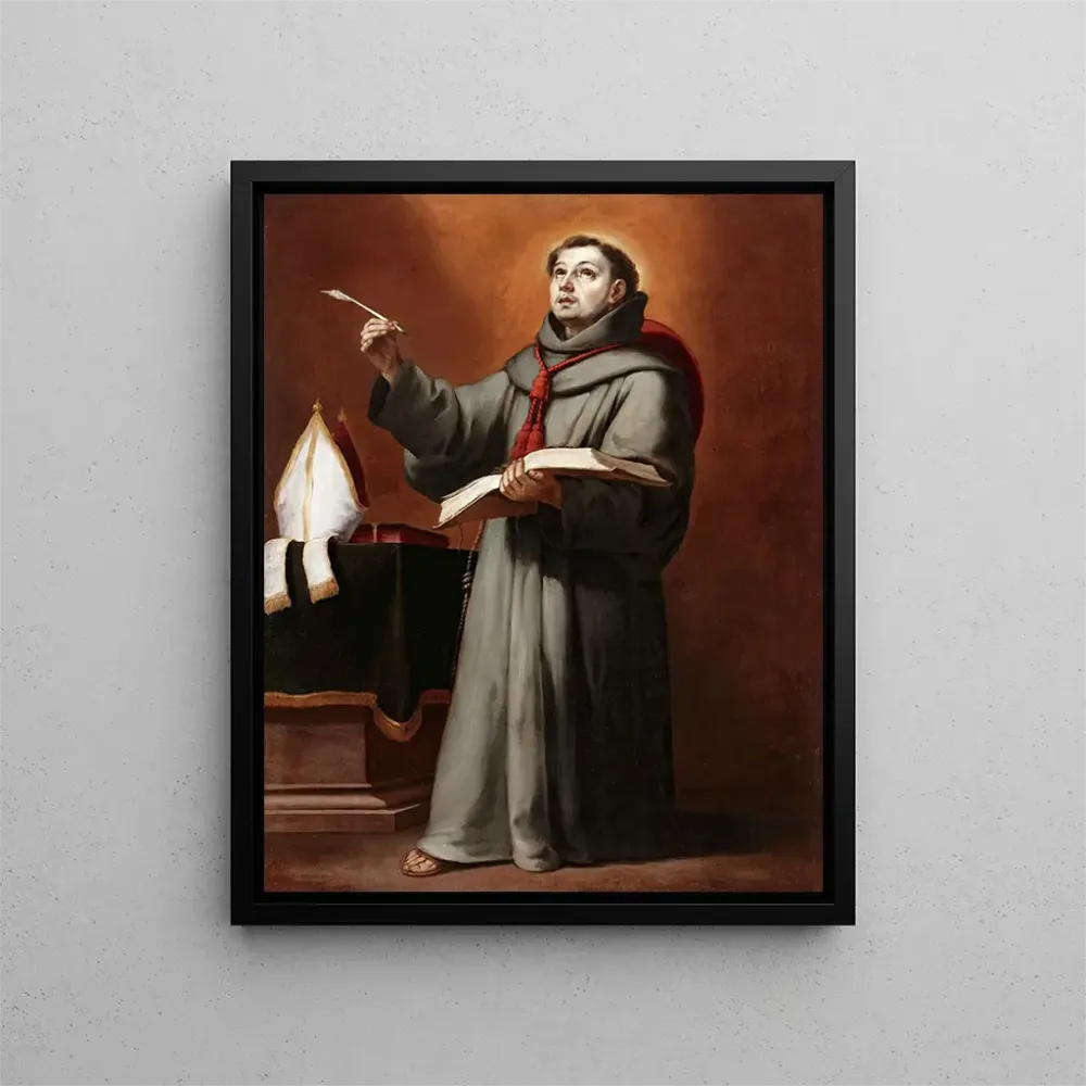 Maalaus Saint Bonaventure - Bartolomé Esteban Murillo | Taidetuloste