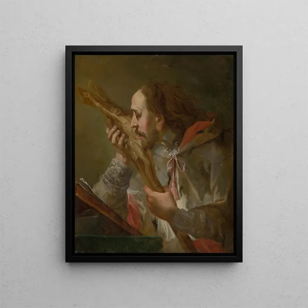 Maalaus Saint Jean Népomucène, témoin silencieux - Anonyymi | Taidetuloste