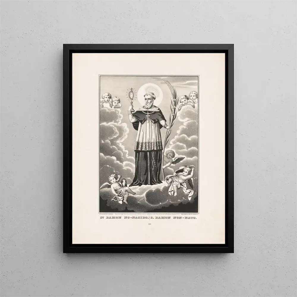 Maalaus Saint Ramon nonacido - Currier Ives | Taidetuloste