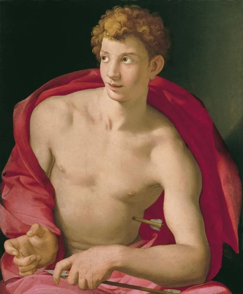 Maalaus Saint Sébastien - Agnolo Bronzino | Taidetuloste
