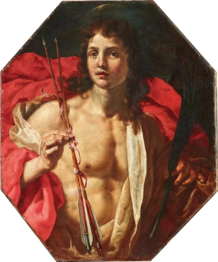 Maalaus Saint Sébastien - Alessandro Rosi | Taidetuloste