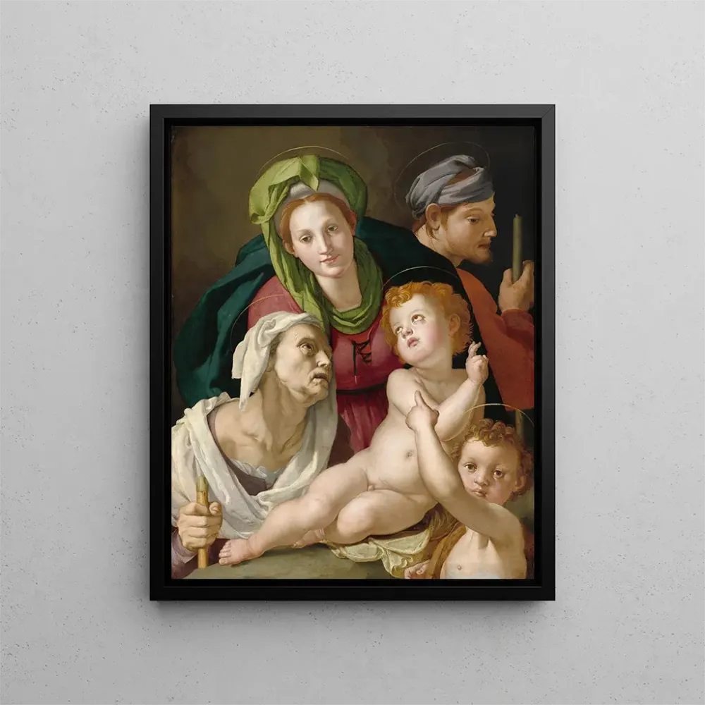 Maalaus La Sainte Famille - Agnolo Bronzino | Taidetuloste