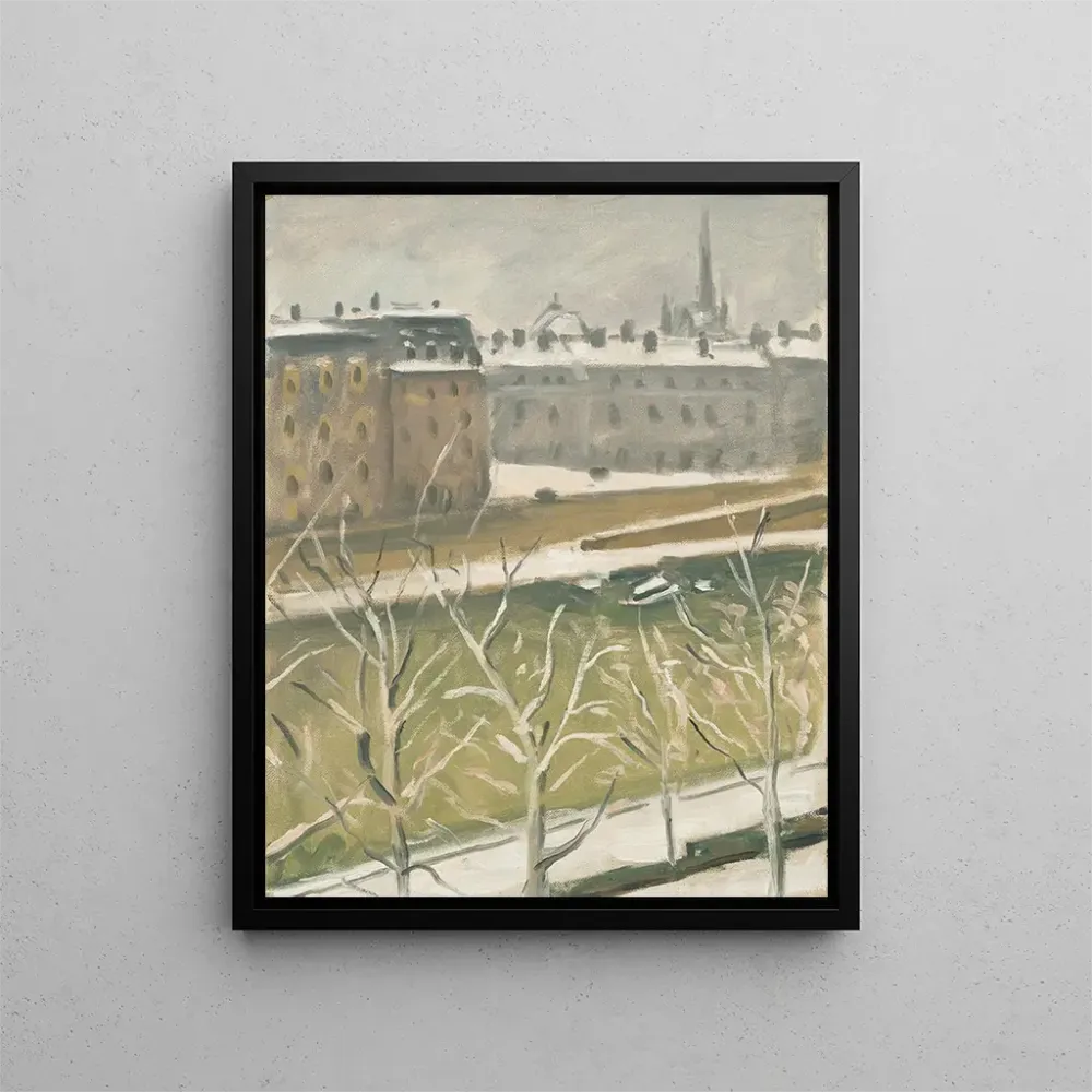 Maalaus La Sainte-Chapelle sous la neige - Albert Marquet | Taidetuloste