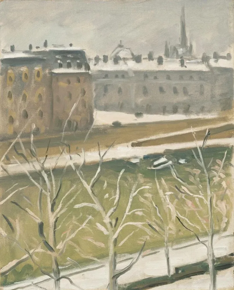 Maalaus La Sainte-Chapelle sous la neige - Albert Marquet | Taidetuloste