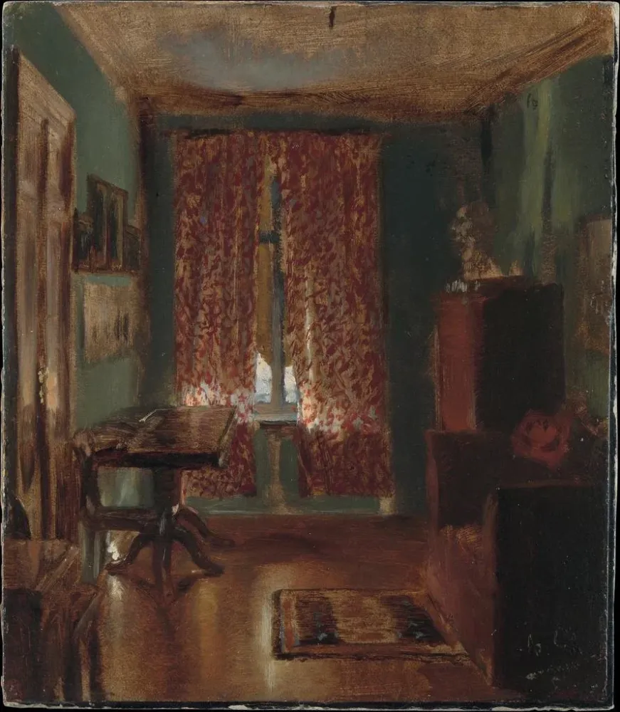 Maalaus Le salon des artistes de la Ritterstrasse - Adolph von Menzel | Taidetuloste
