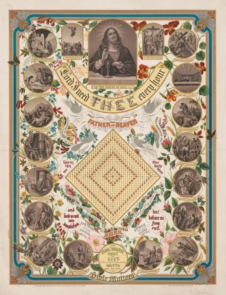 Maalaus Seigneur, j'ai besoin de toi chaque heure - Milwaukee Litho Engr Co | Taidetuloste