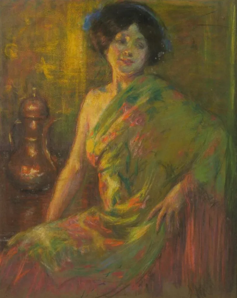 Maalaus Sevilla Montmartre - Alice Pike Barney | Taidetuloste
