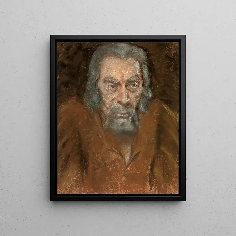 Maalaus R. D. Shepherd roolissa Shylock - Alice Pike Barney | Taidetuloste