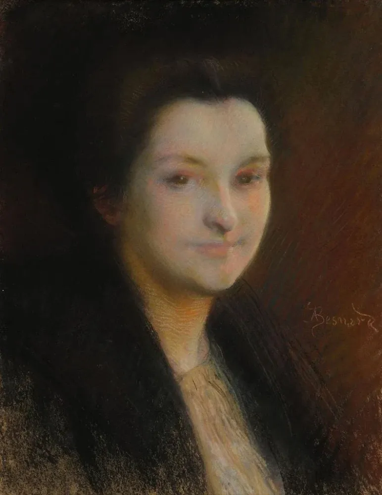 Maalaus Le Silence - Albert Besnard | Taidetuloste