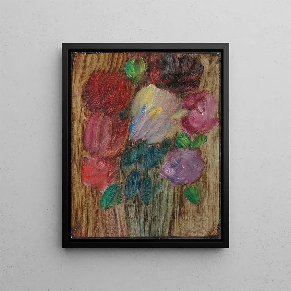 Maalaus Suuri asetelma piongeista auringonlaskussa - Alexej von Jawlensky | Taidetuloste