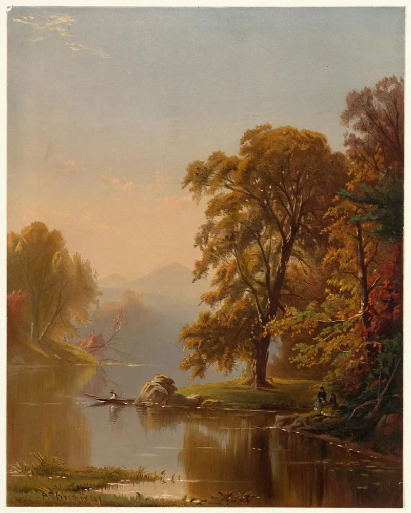 Maalaus Syksy - Alfred Thompson Bricher | Taidetuloste