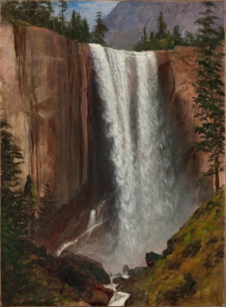 Maalaus Syksyinen Kevät - Albert Bierstadt | Taidetuloste