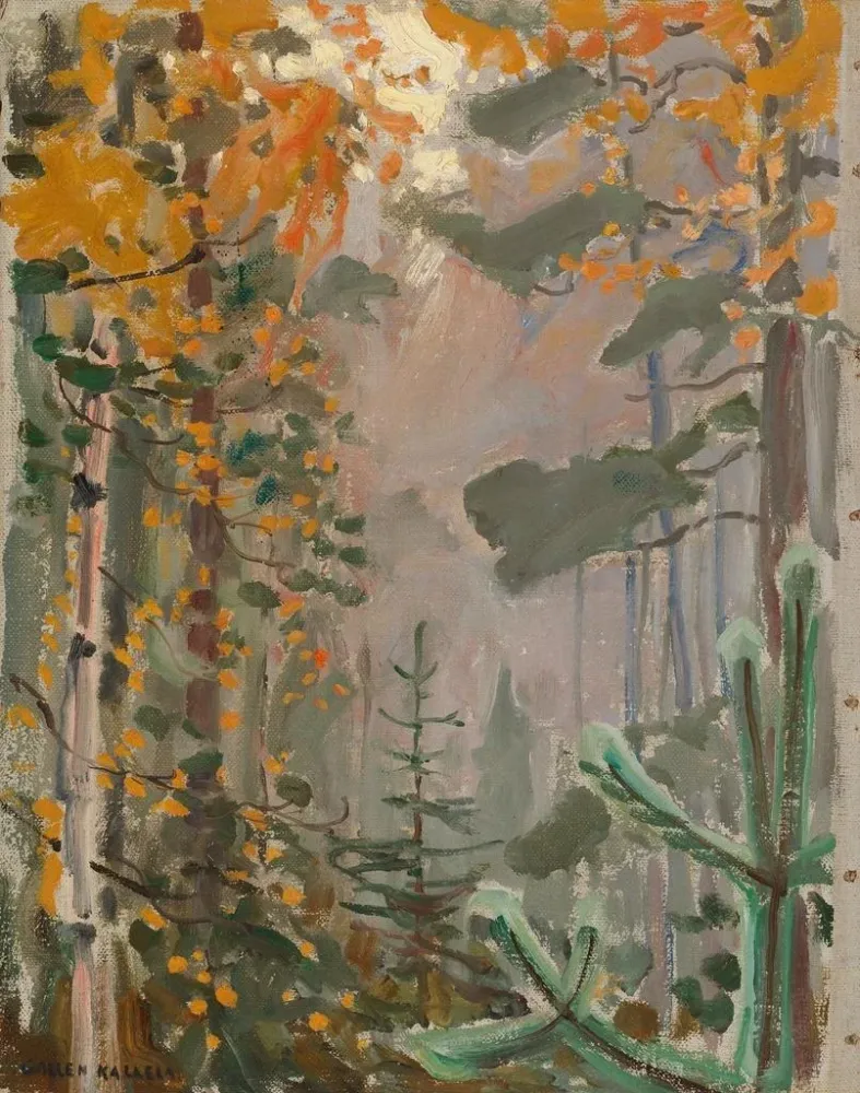 Maalaus Syksyinen maisema - Akseli Gallen-Kallela | Taidetuloste