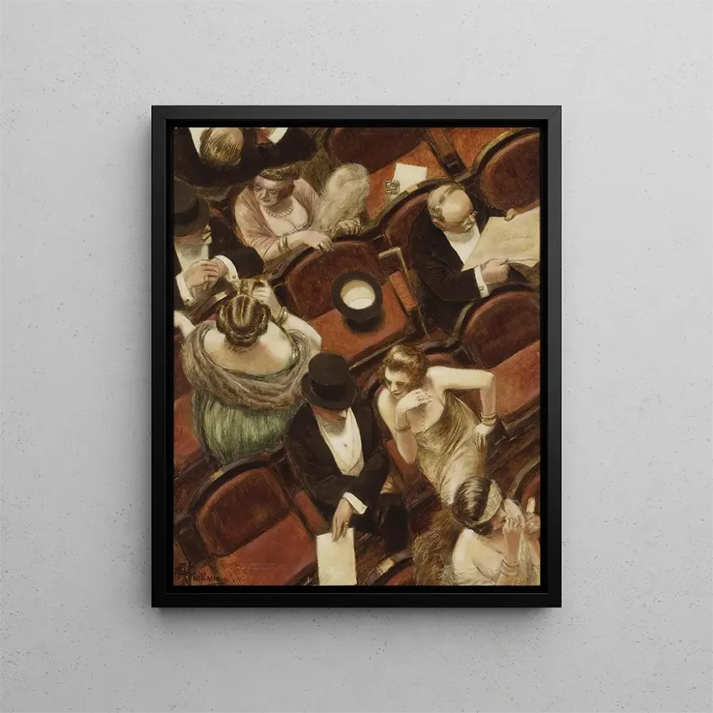 Maalaus Teatterissa - Albert Guillaume | Taidetuloste