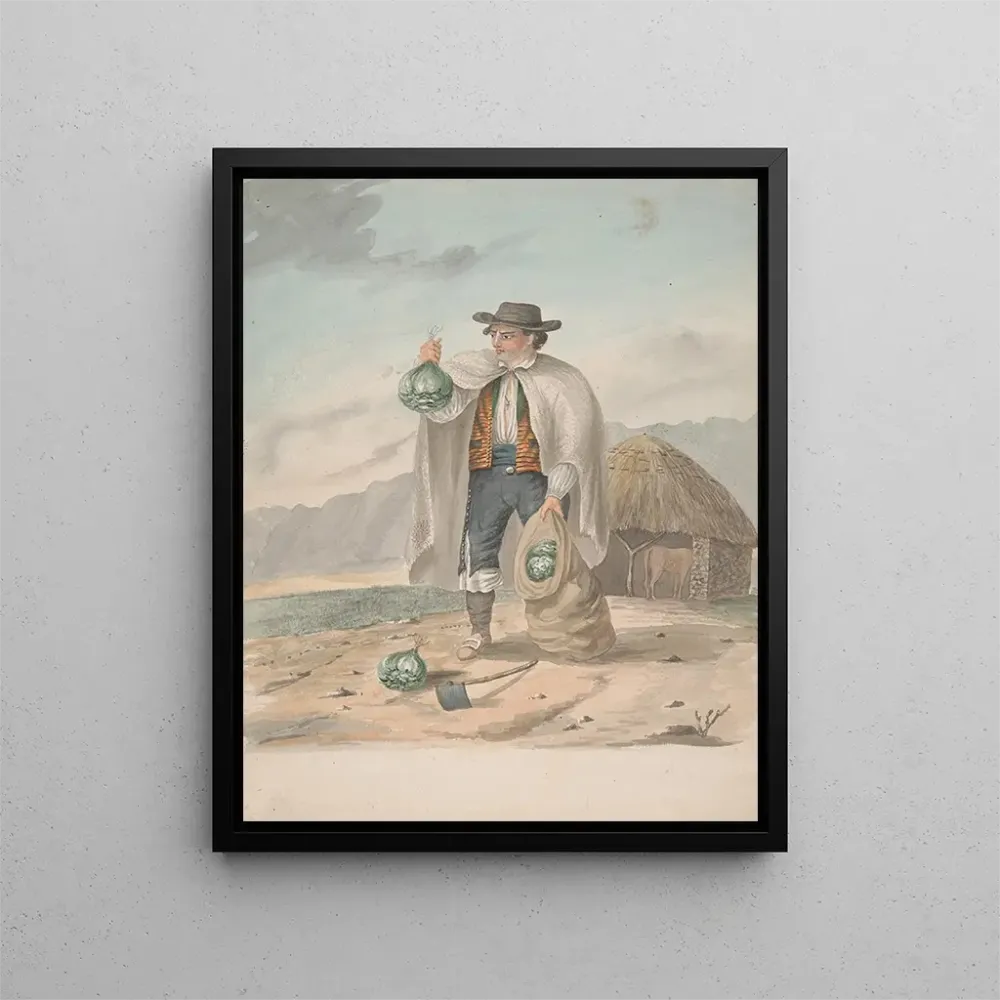Maalaus Tenerife Homme de Tacoronte - Alfred Diston | Taidetuloste