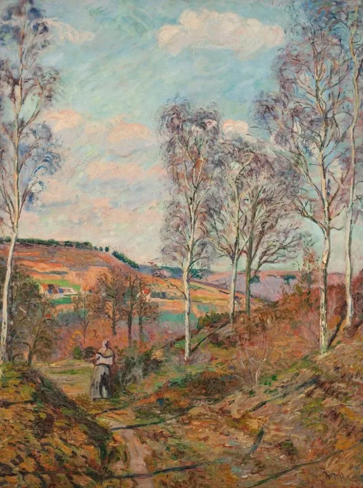 Maalaus Tie laaksoon - Armand Guillaumin | Taidetuloste