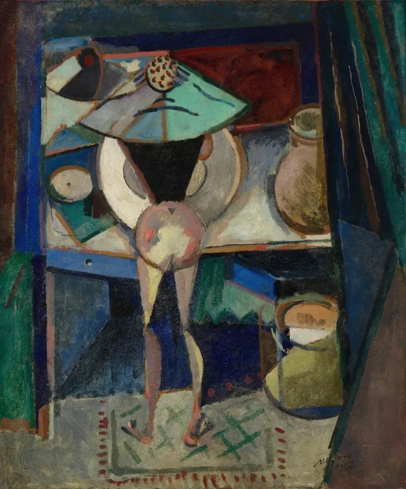 Maalaus Nu se toilettant - Albert Gleizes | Taidetuloste