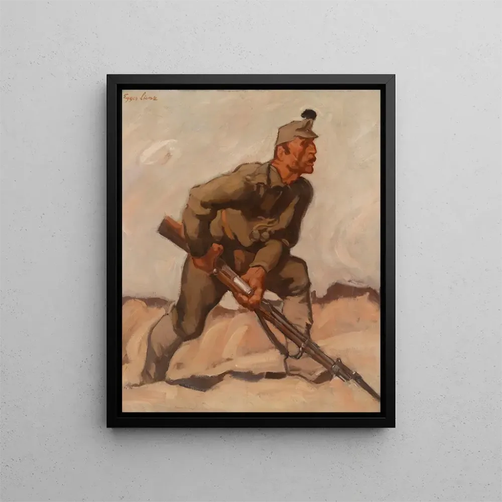 Maalaus Trésors impériaux - Albin Egger-Lienz | Taidetuloste