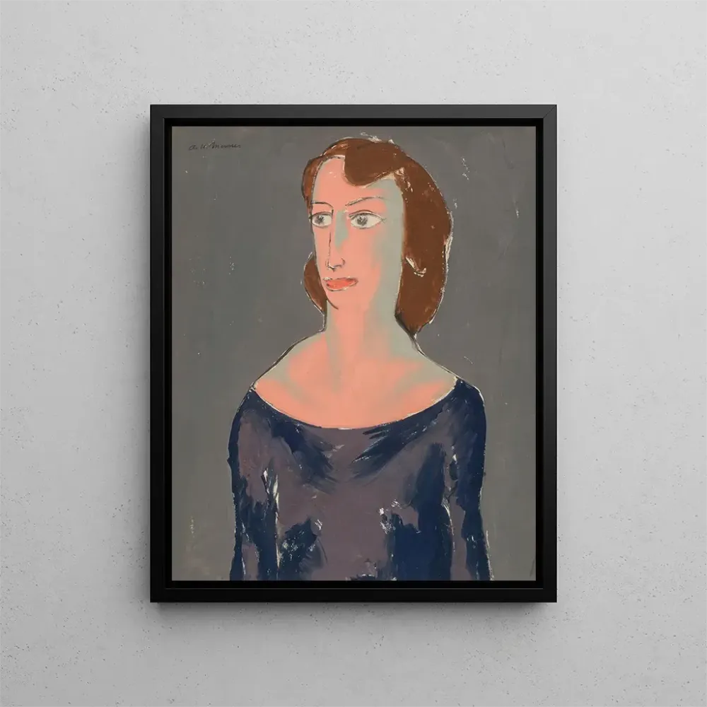 Maalaus Tête - Alfred Henry Maurer | Taidetuloste
