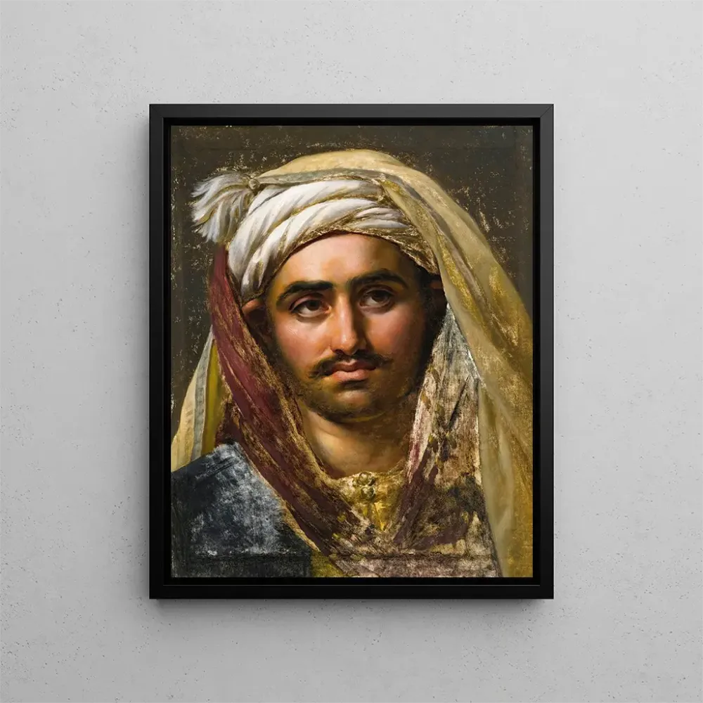 Maalaus Tête d'un jeune Turc - Anne-Louis Girodet-Trioson | Taidetuloste