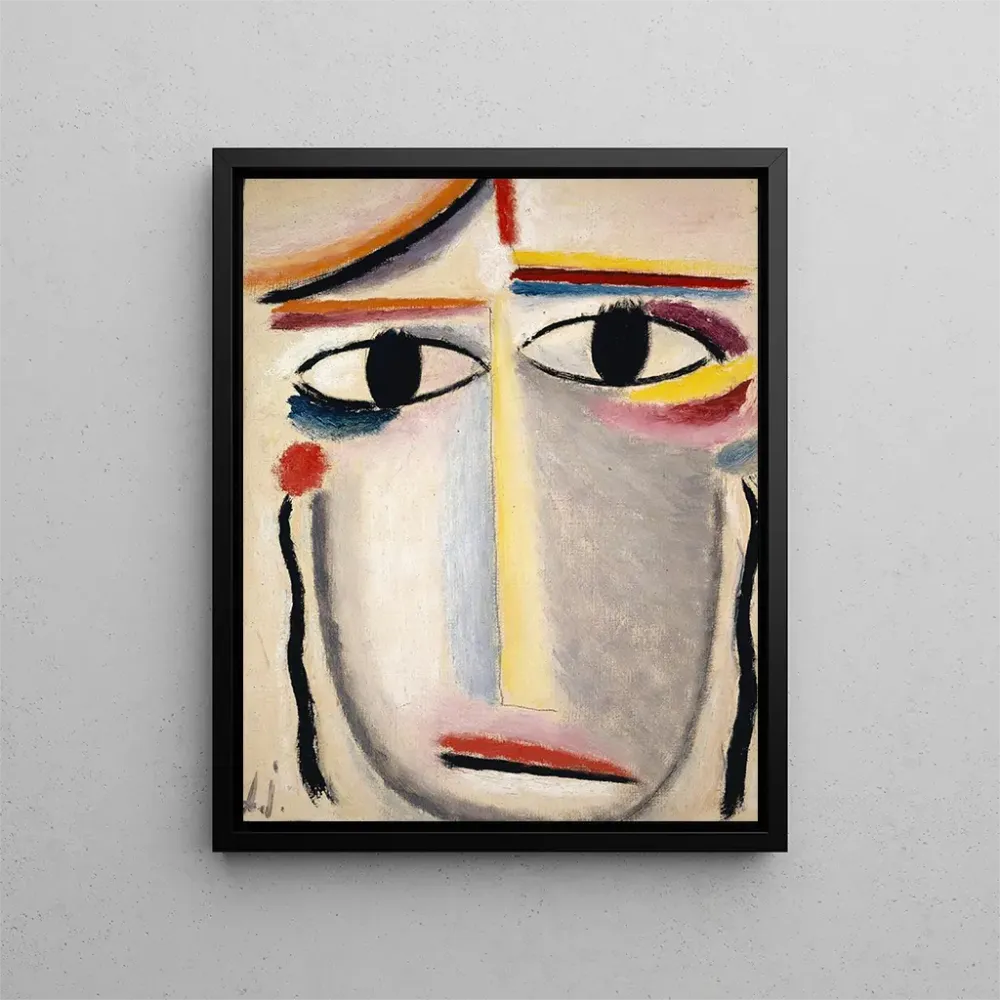 Maalaus Tête de femme - Alexej von Jawlensky | Taidetuloste