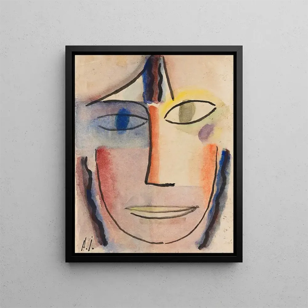 Maalaus Tête de femme Femina - Alexej von Jawlensky | Taidetuloste